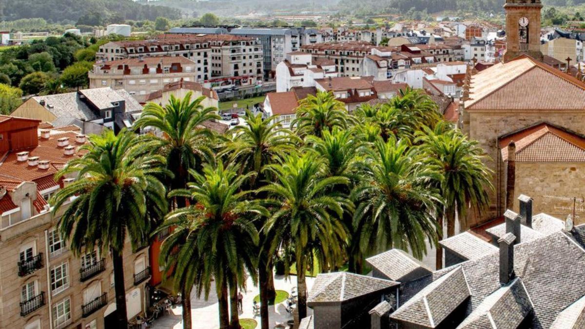 Apartamento Carrera Lejlighed Caldas De Reis Eksteriør billede